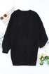Open Front Cable Sleeve Long Cardigan